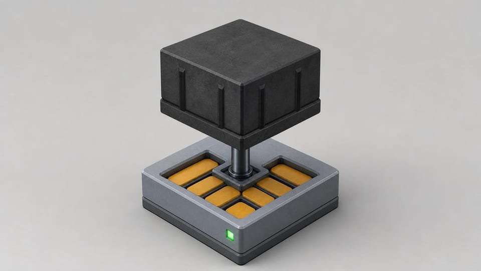 A heavy service-event block atop a priority tower keeps promotional tabs recessed.